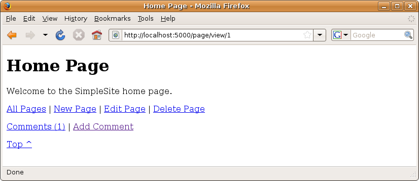 Figure 14-3. The updated page view screen